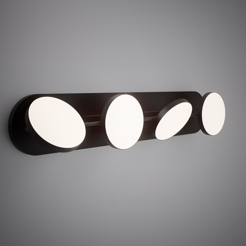 Vertigo wall/vanity light Matte Black  Dimmable 32W