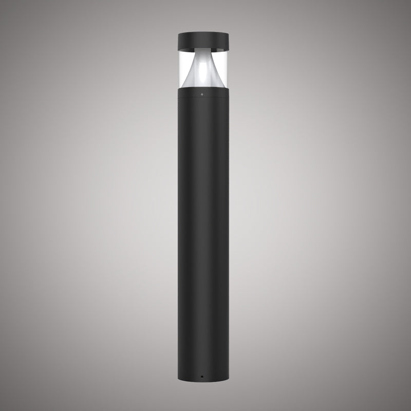 Arctic Bollard Matte Black  Dimmable 14W-19W-24W Selectable