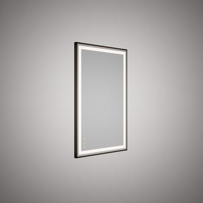 Edge LED Mirro Black  Dimmable 47 Watt Light Source. 33 Watt Heat Pad
