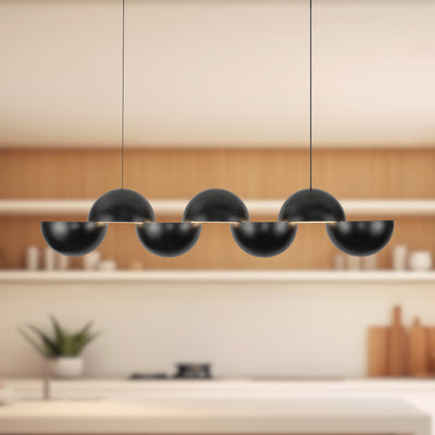 Void 41-in Steel Linear Pendant