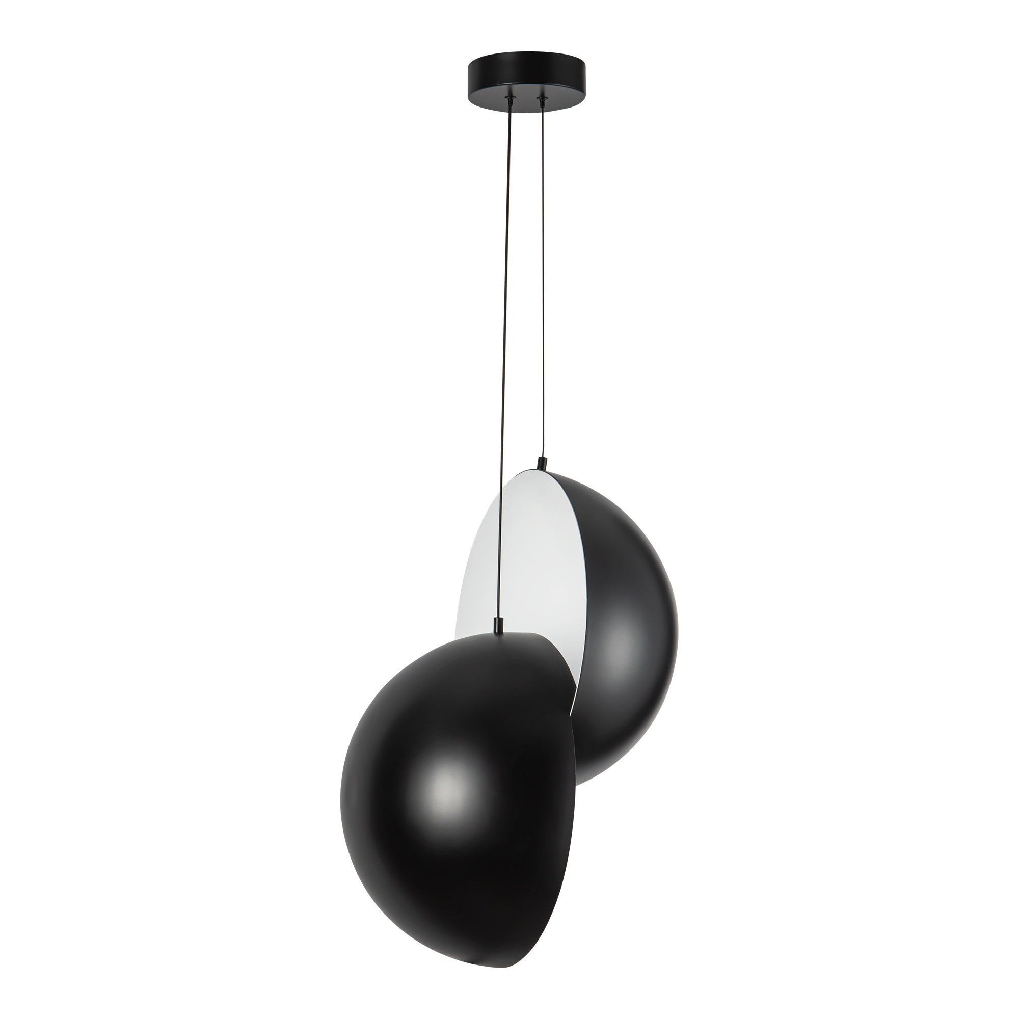 Void 24-in Steel Pendant