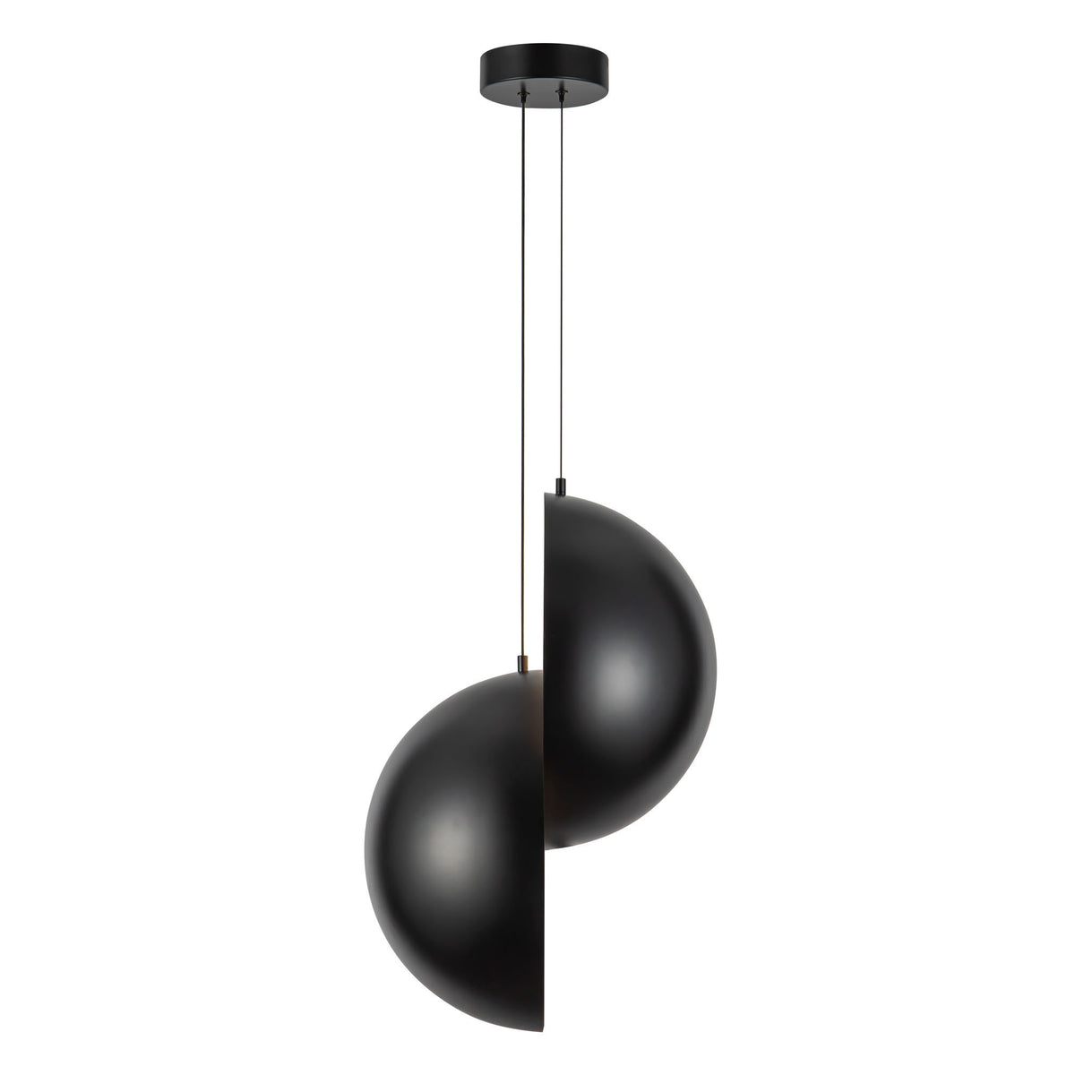 Void 24-in Steel Pendant