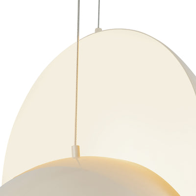 Void 24-in Steel Pendant