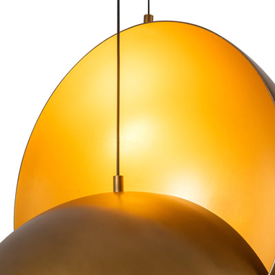 Void 24-in Steel Pendant
