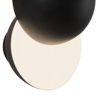 Void 12-in Steel Wall Sconce