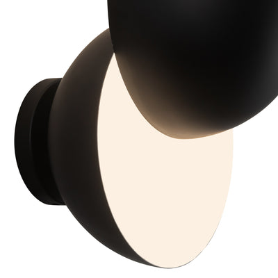 Void 12-in Steel Wall Sconce