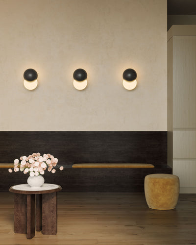 Void 12-in Steel Wall Sconce