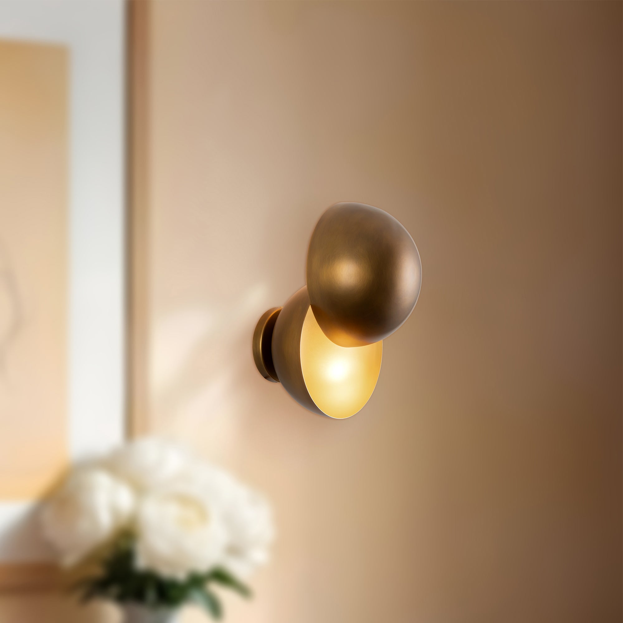 Void 12-in Steel Wall Sconce