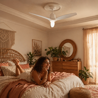 Viceroy 52 Inch White Fan with Remote
