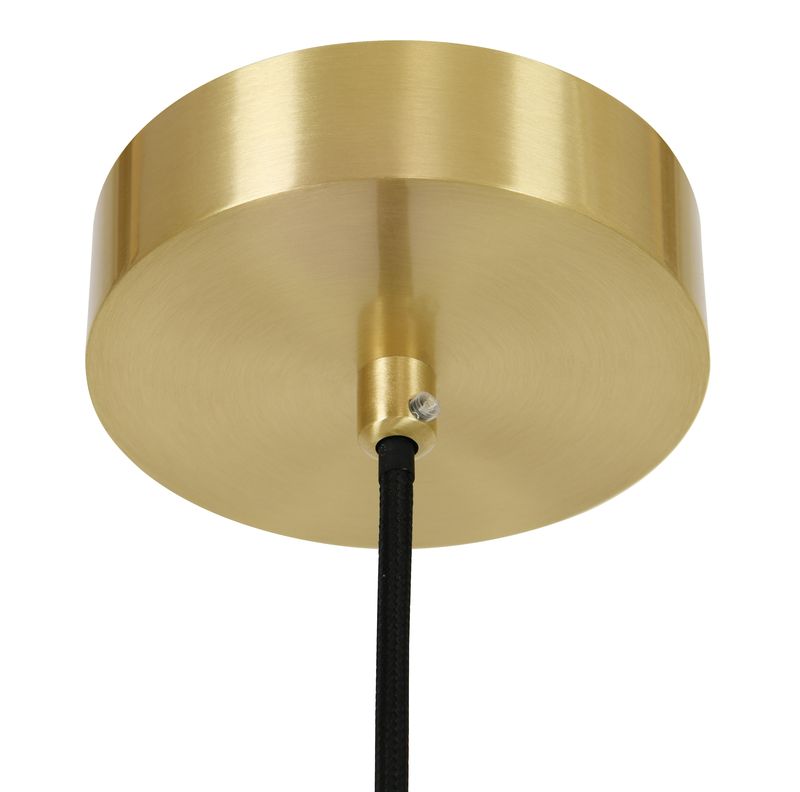 Lucent 1 Light Brass Pendant Light 4 Inch Alabaster