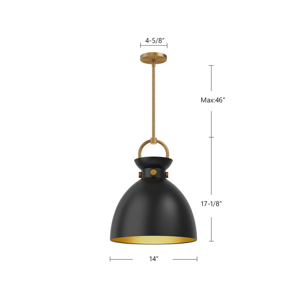 Waldo 14-in 1 Light Socket Pendant