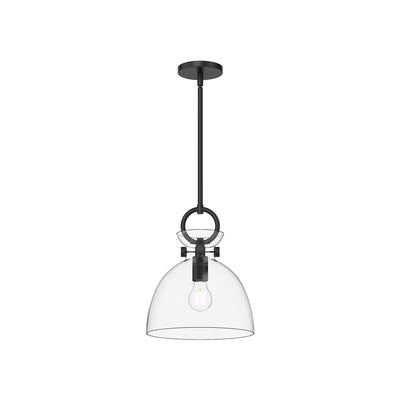 Waldo 11-in 1 Light Clear Glass Socket Pendant
