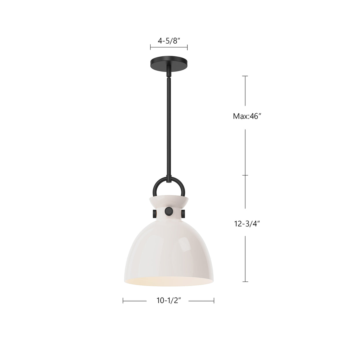 Waldo 11-in 1 Light Clear Glass Socket Pendant