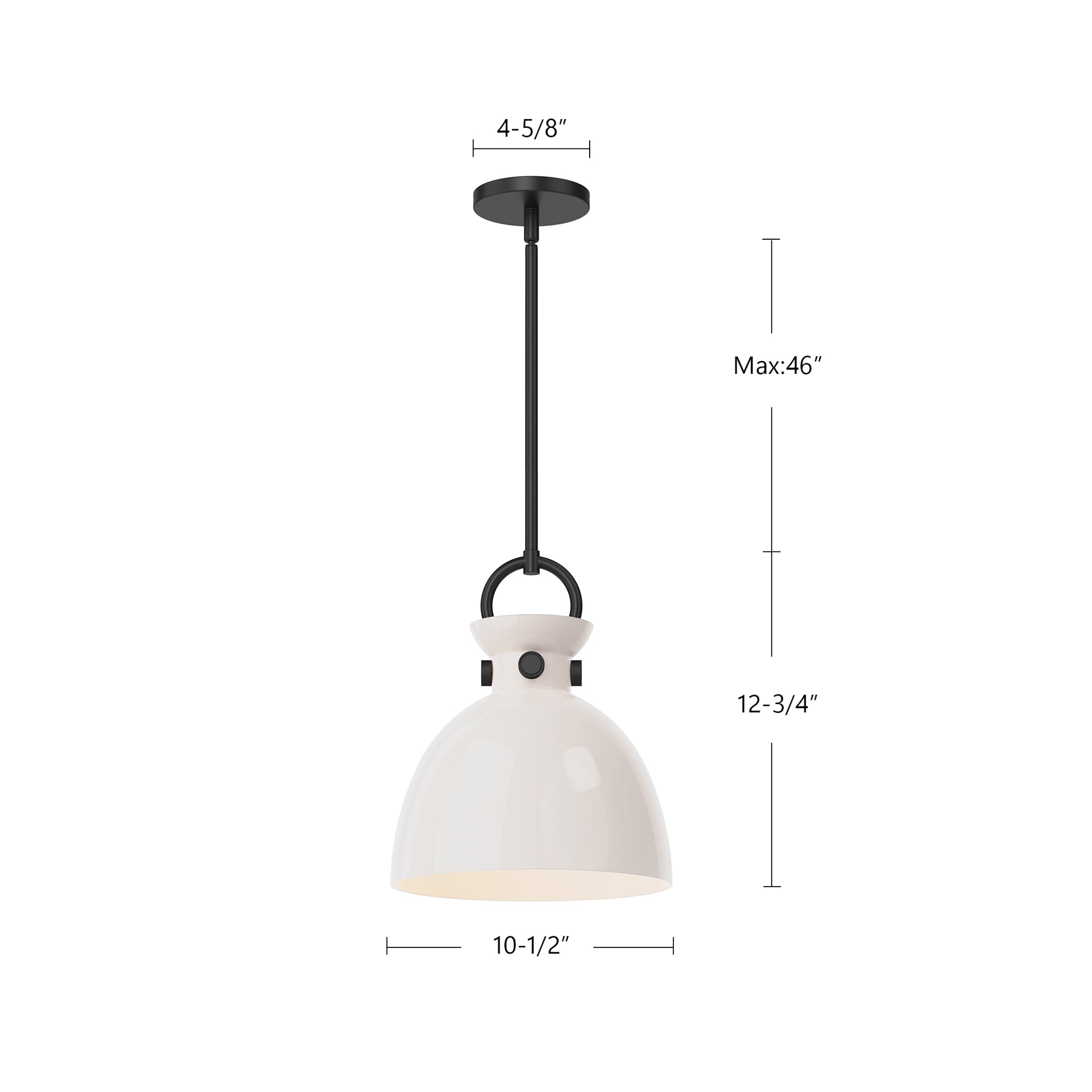 Waldo 11-in 1 Light Clear Glass Socket Pendant