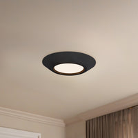 Weylo 6-in Steel Flush Mount