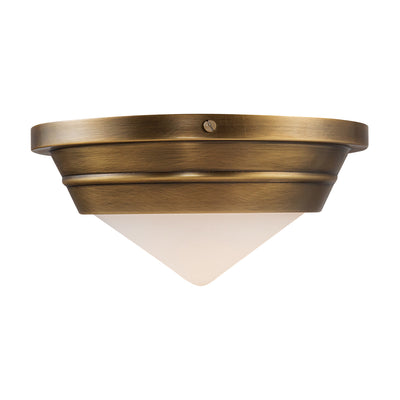 Willard 10-in Steel Flush Mount