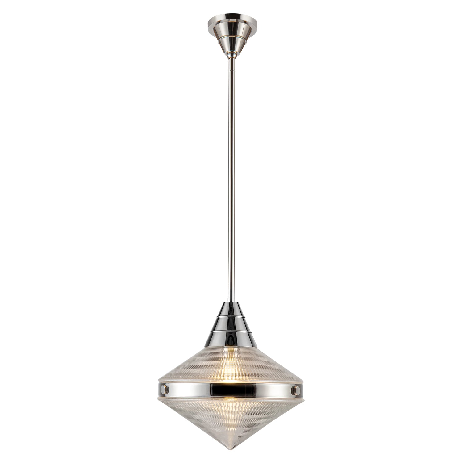 Willard 14-in Steel Pendant