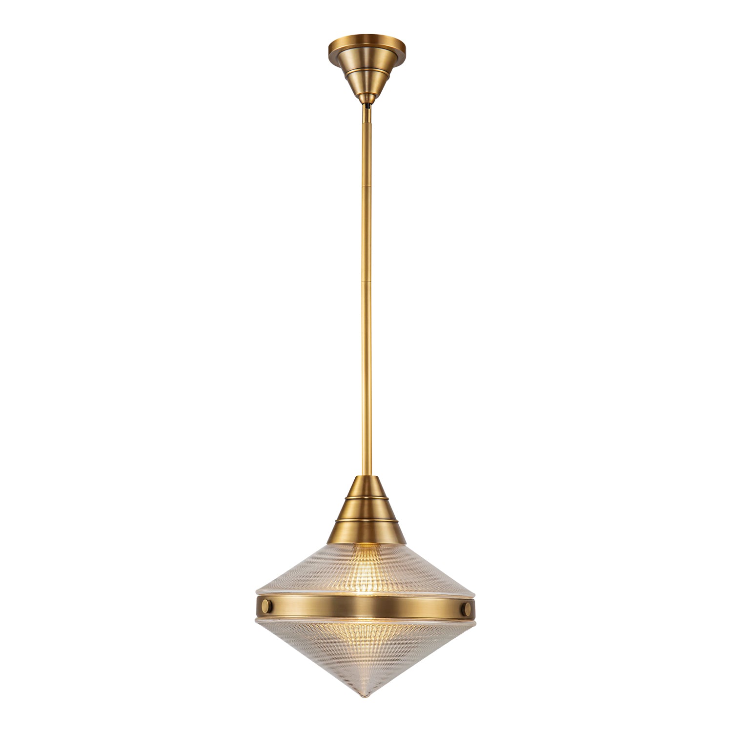 Willard 14-in Steel Pendant