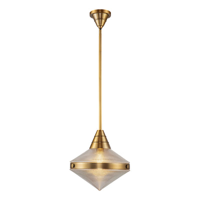 Willard 14-in Steel Pendant