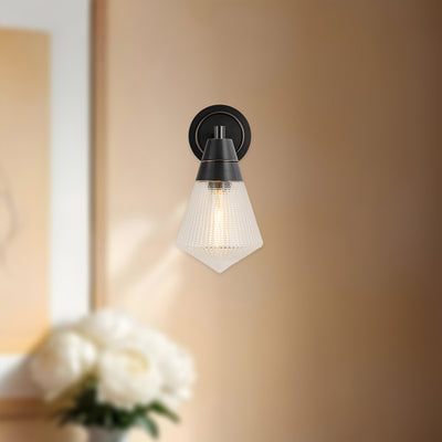 Willard 6-in Steel Vanity Light