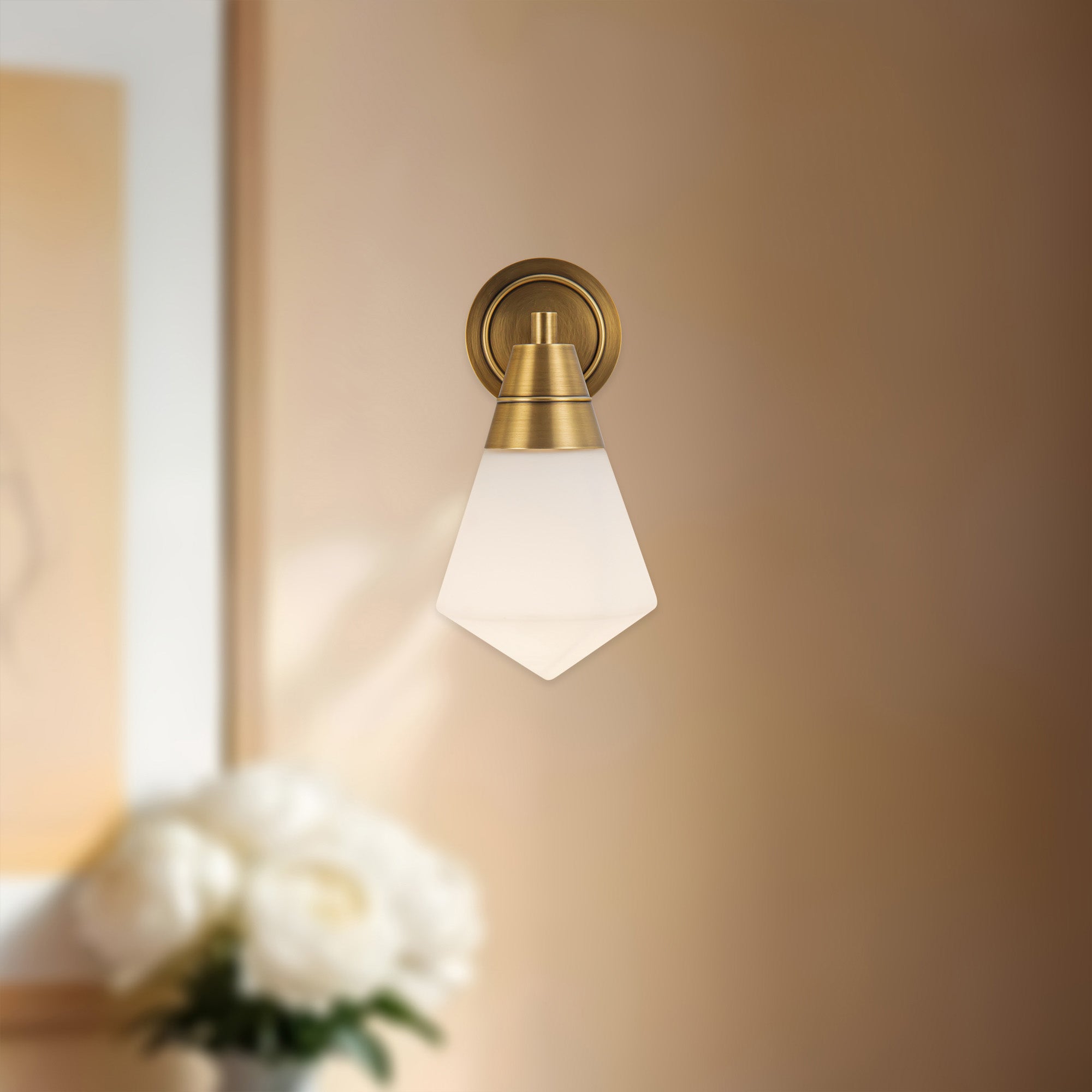 Willard 6-in Steel Vanity Light