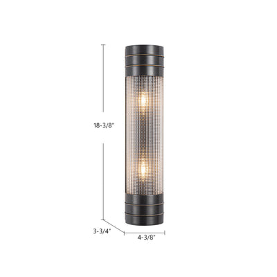 Willard 18-in Steel Vanity Light