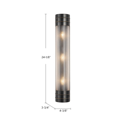 Willard 24-in Steel Vanity Light