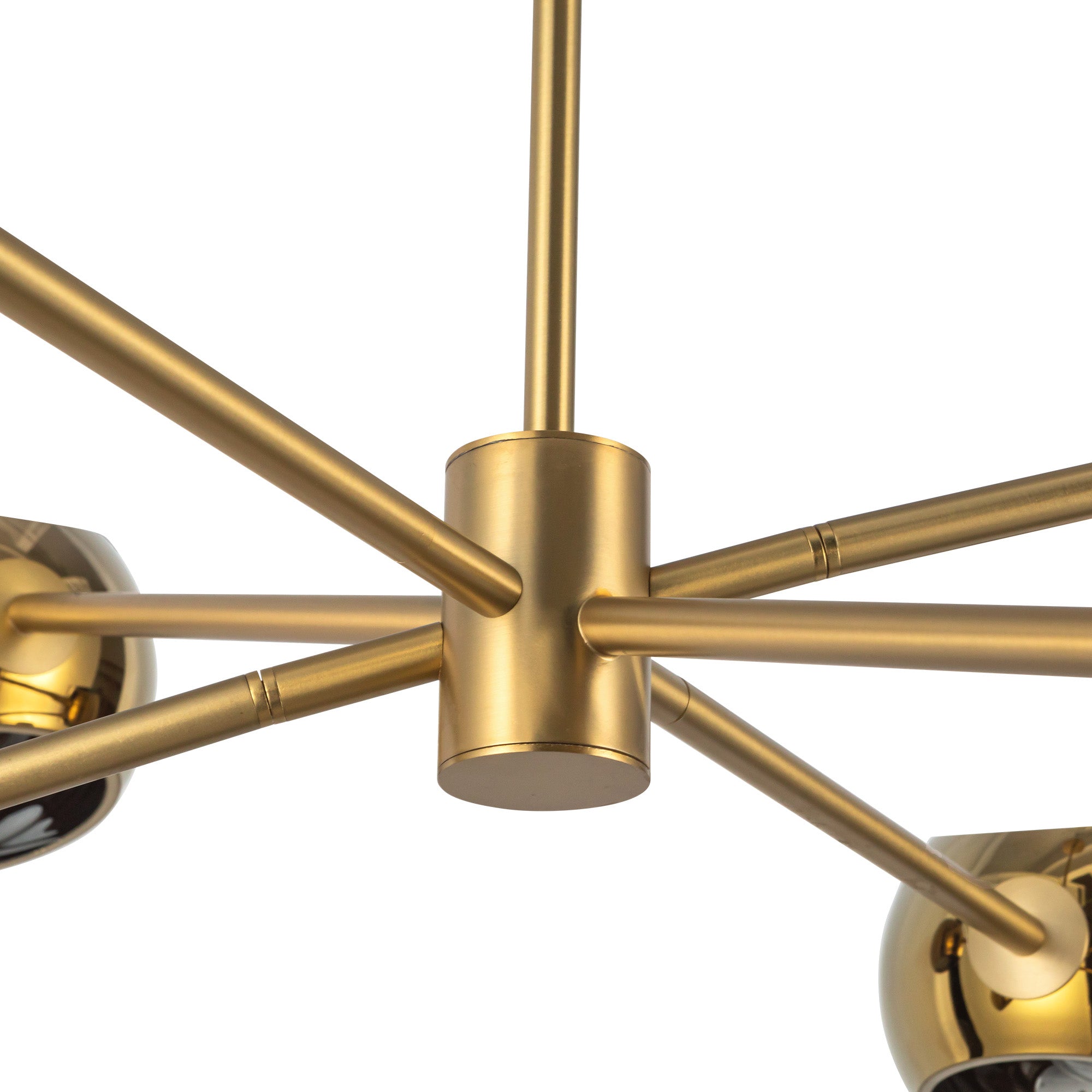 Willow 37-in Steel Chandelier
