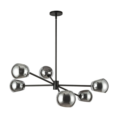 Willow 37-in Steel Chandelier