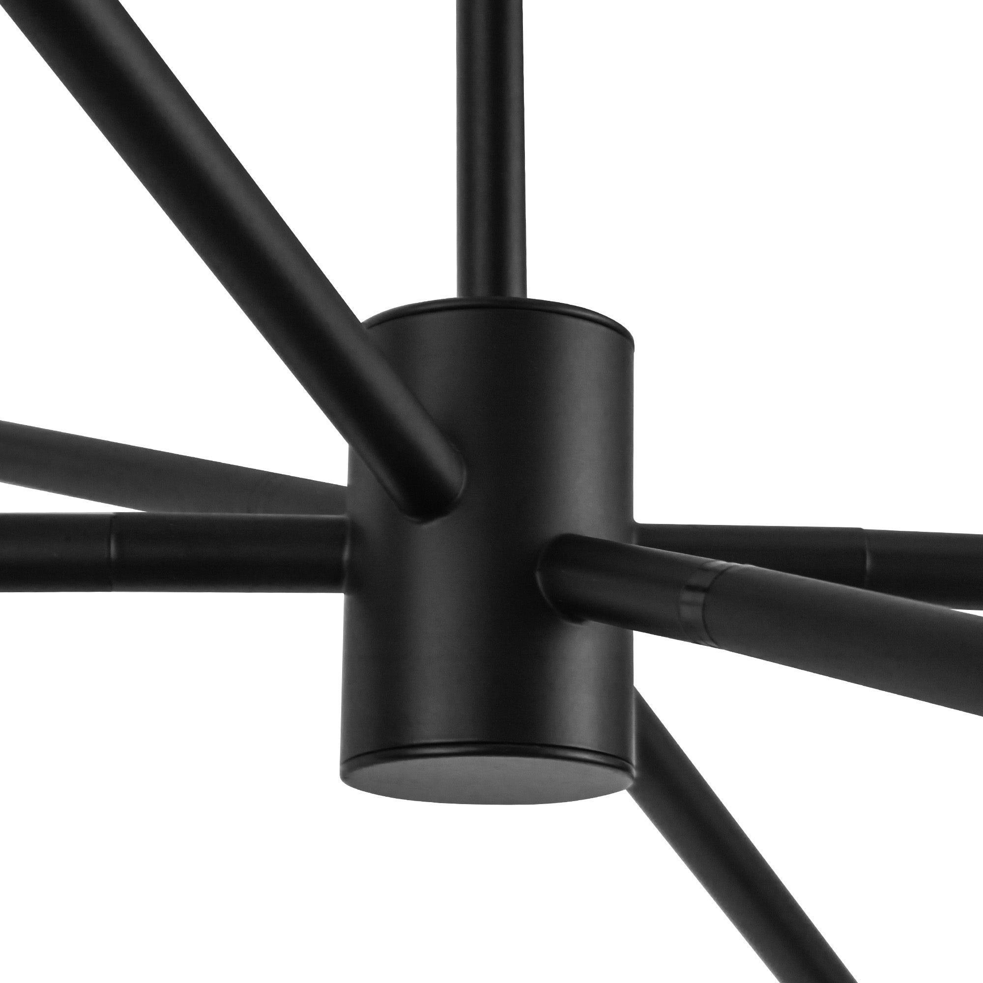 Willow 37-in Steel Chandelier