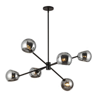 Willow 37-in Steel Chandelier