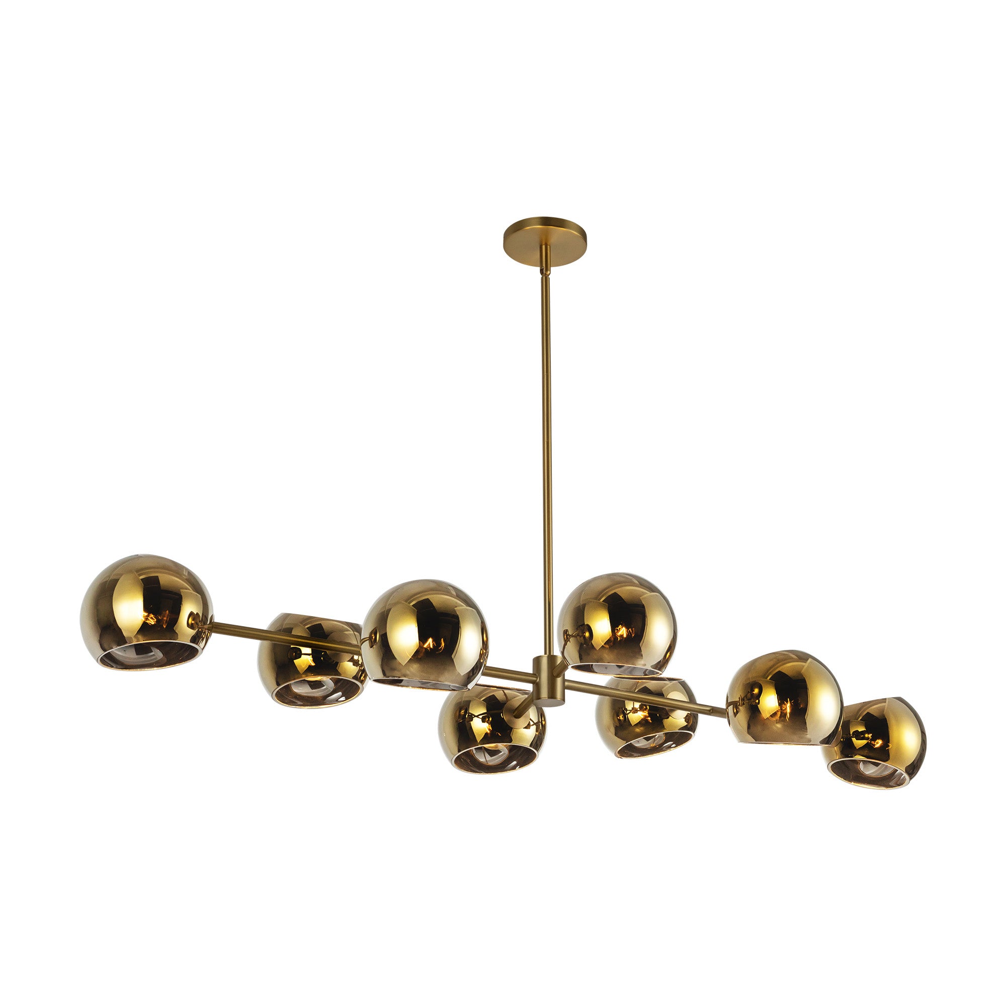 Willow 48-in 8 Lights Linear Pendant