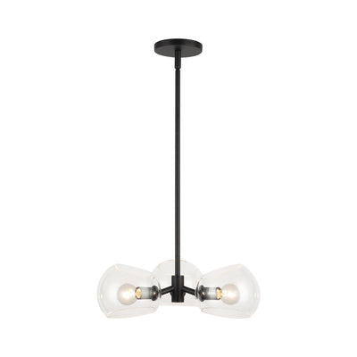 Willow 16-in 3 Lights Socket Pendant