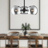 Willow 16-in 3 Lights Socket Pendant