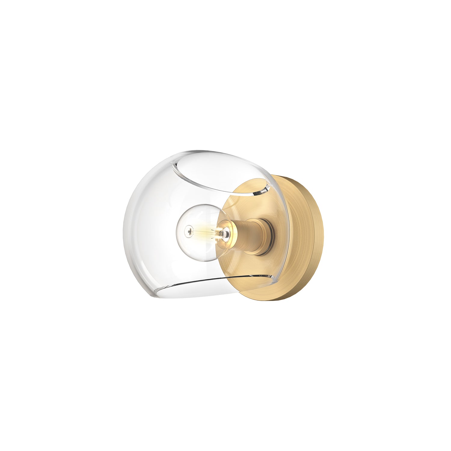 Willow 6-in Steel Vanity Light 60W
