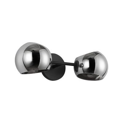 Willow 17-in 2 Lights Steel Vanity Light