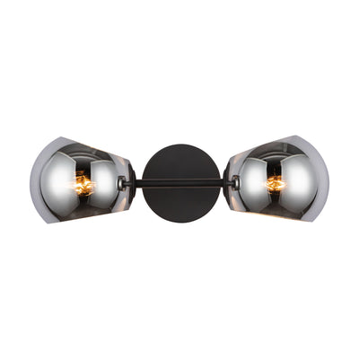 Willow 17-in 2 Lights Steel Vanity Light