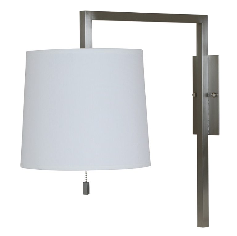 9-inch Satin Nickel Wall Sconce