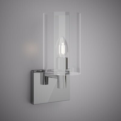 1 Lights Camila Wall Light Polished Chrome Dimmable 40W