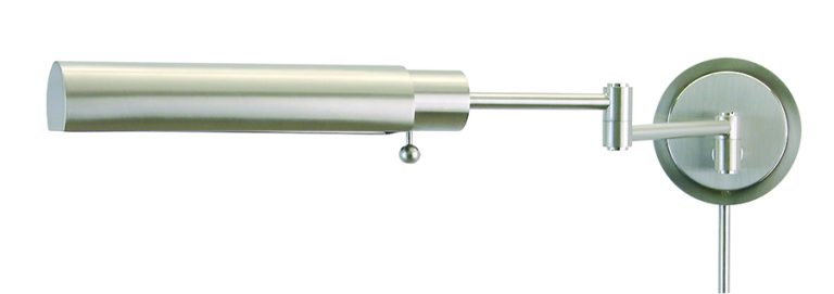 10-inch Home/office Satin Nickel Direct Wire Wall Swing Lamp