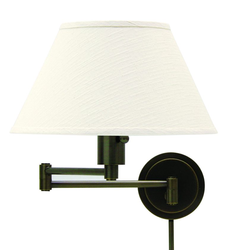 12-inch Home/office Oil Rubbed Bronze LED Direct Wire Wall Swing Lamp
