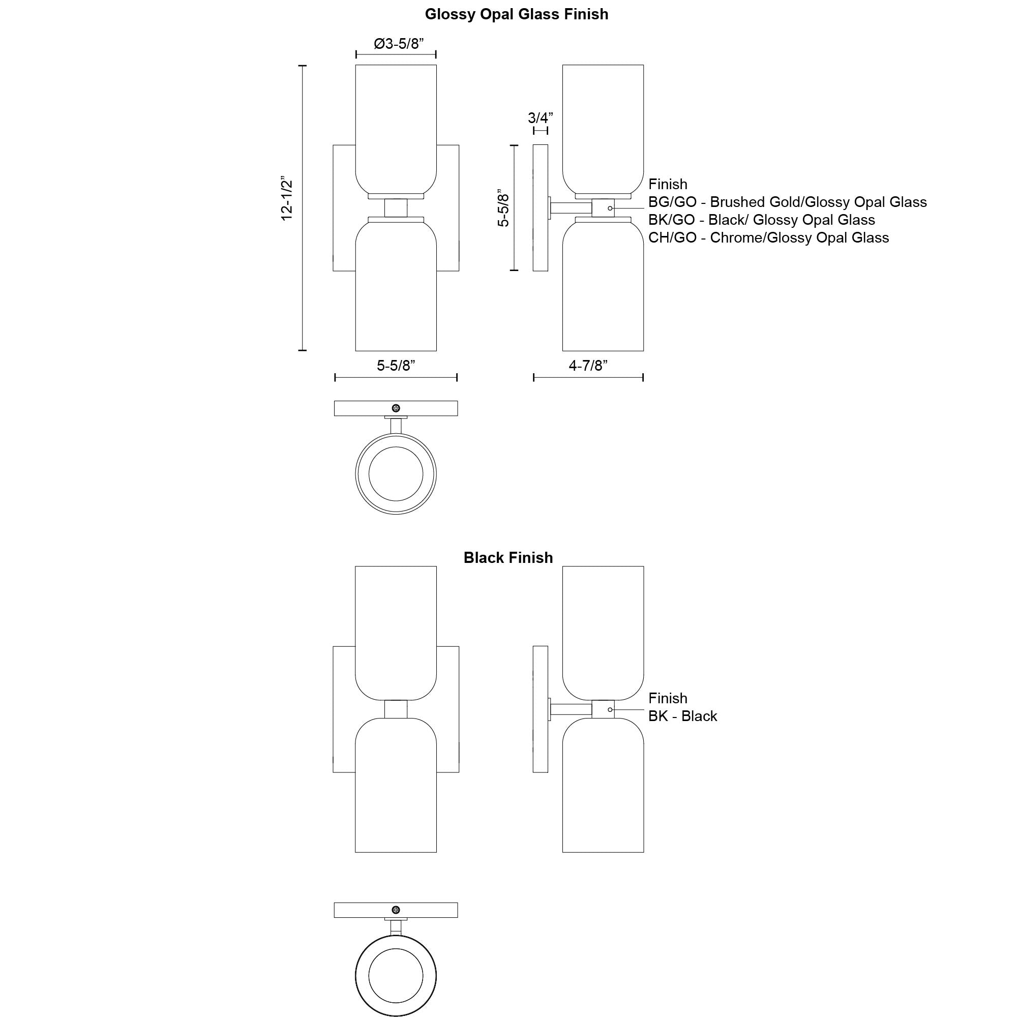 Nola 12-in Steel Wall Sconce