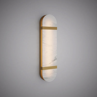 18-inch Soft Aged Brass Dimmable LED Wall Sconce