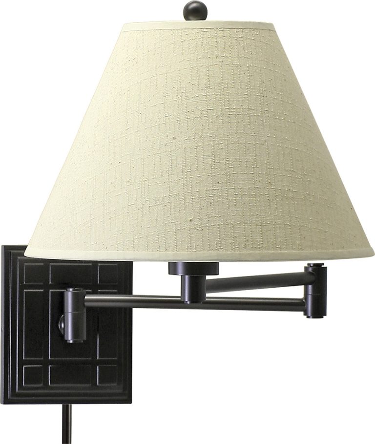 11-inch Arm Oil Rubbed Bronze Direct Wire Wall Swing Lamp