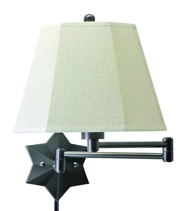 9-inch Arm Oil Rubbed Bronze Direct Wire Wall Swing Lamp