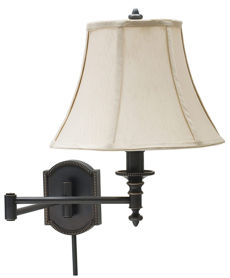 12-inch Arm Oil Rubbed Bronze Direct Wire Wall Swing Lamp