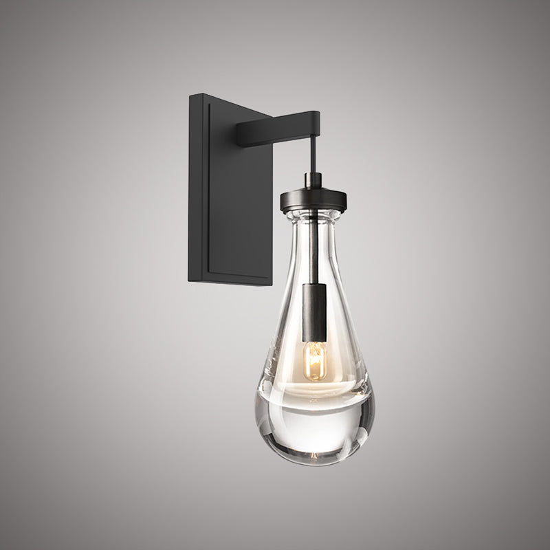 1 Lights Loft Wall Light Matte Black  Dimmable 40W