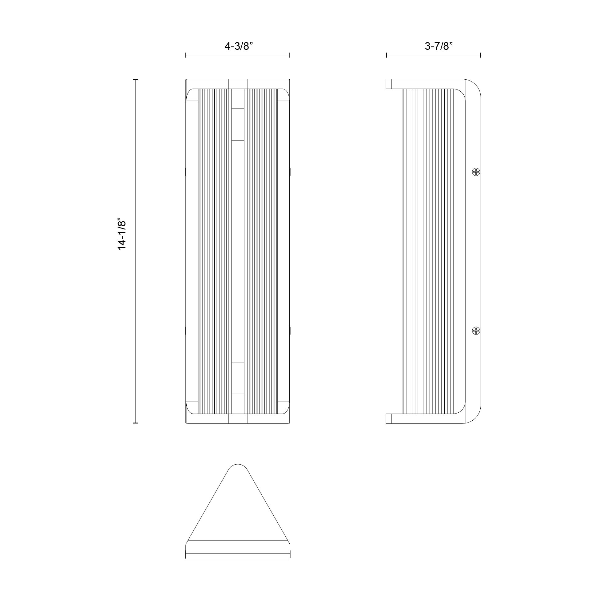 Sabre 12-in Steel Vanity Light