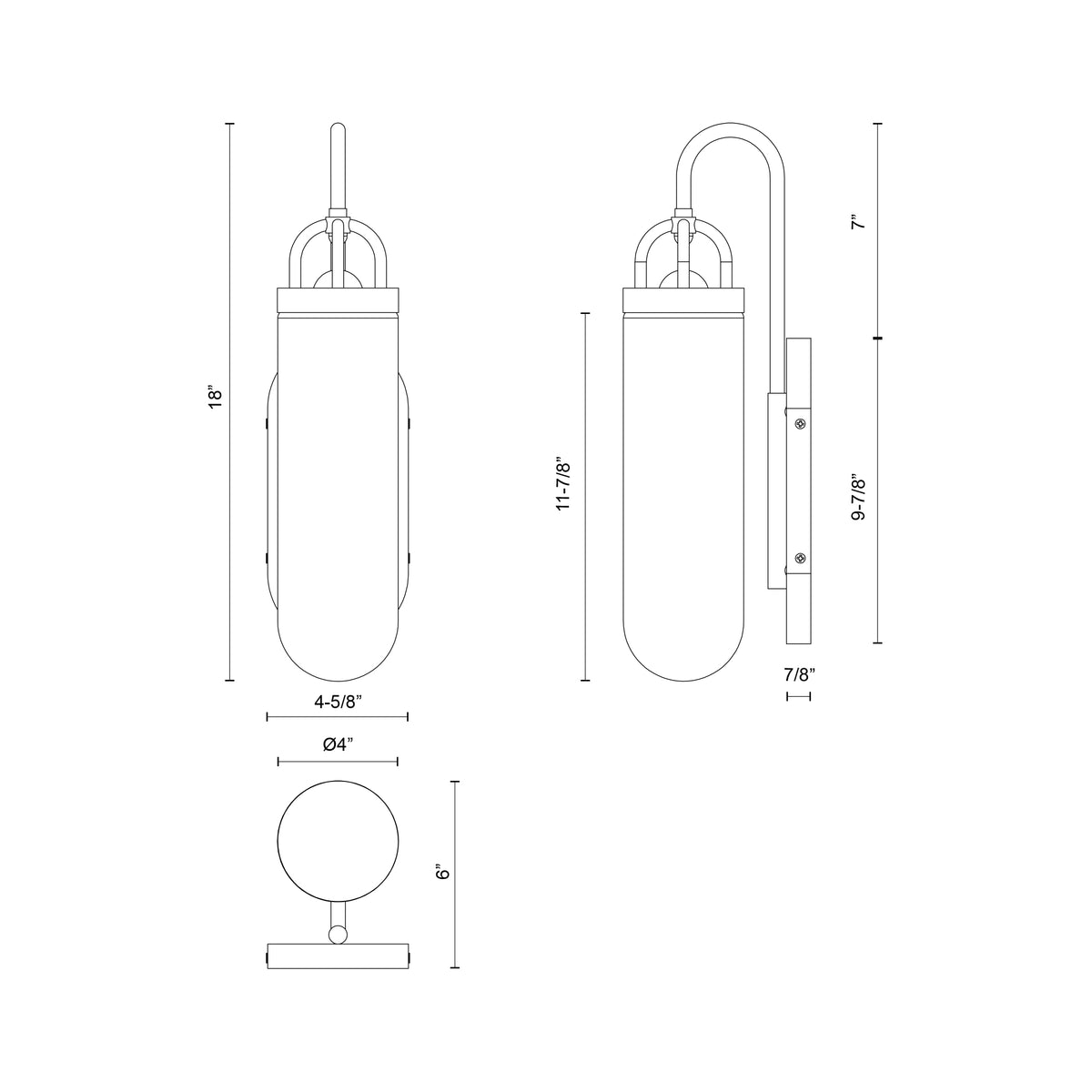 Lancaster 5-in 1 Light Steel Vanity Light