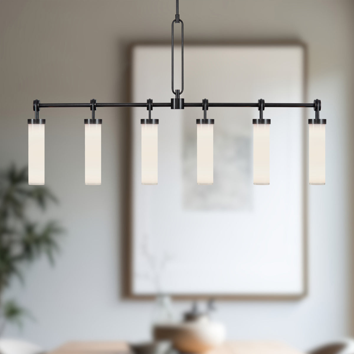 Wynwood 52-in Steel Linear Pendant